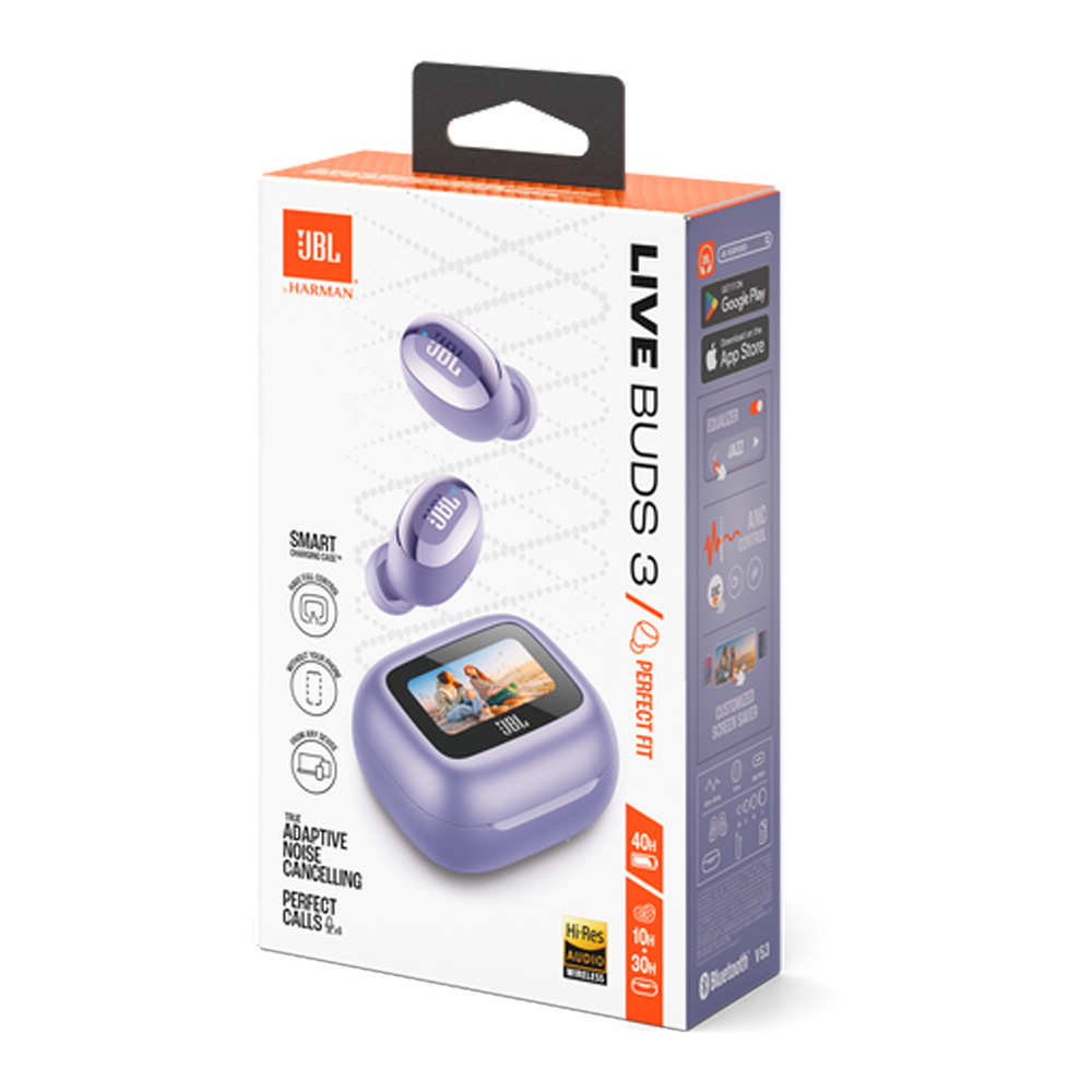 Căști JBL LIVE BUDS 3 Purple Fara fir / Home and Office / Purple photo 2